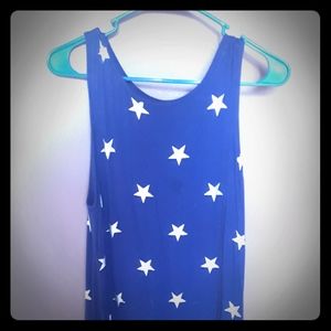 Flowy Stars tank top